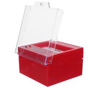 Mikikit Bouton D'alarme Incendie Manuel Protection Plastique, Déclencheur D'alarme Urgence Réinitialisable, Point D'appel Sécurité pour Système Alarme Bureau et Habitation, Interrupteur