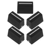 Mikikit Boutons de Fader et Capuchons de Curseur 5 Pièces pour Mixeur Console Accessoire Remplacement Compatible Platine Vinyle