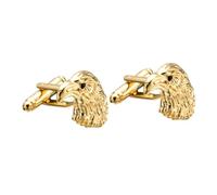 Mikikit Boutons De Manchette Aigle Doré en Métal pour Hommes, Style Français, Chemise Et Smoking, Accessoires Costume Élégant,