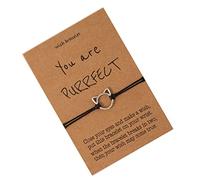 Mikikit Bracelet Chat Tissé Réglable en Ensemble de 1 et Amitié Bracelet pour Femmes Saint-Valentin Style Créatif