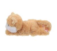 Mikikit Bracelet Slap Animal Peluche Chien Bracelet Poignet Souple Fête Anniversaire Noël Accessoire et Compact
