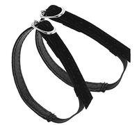 Mikikit Brides de Cheville Réglables pour Femmes Sangles Élastiques Anti-Dérapantes Sangles de Talon Amovibles Accessoires Confortables pour Chaussures Pack de 2