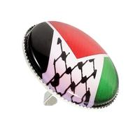 Mikikit Broche Palestine de Épingle à Unique pour Vêtements et Accessoires Décoration Polyvalente pour Sacs Chapeaux et Plus pour