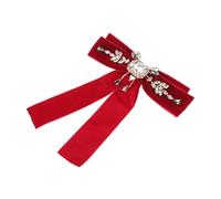 Mikikit Broche Rétro Vintage Étincelante Épingle Baroque pour Écharpes et Cardigans Accessoire Mariage Élégant