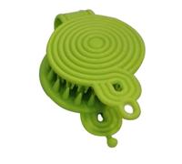 Mikikit Brosse Shampoing Silicone Souple Double Face Masseur Tête pour Nettoyage Profond Du Chevelu Exfoliation Douce et Stimulation Capillaire pour Adultes et Garçon Fille Facile à
