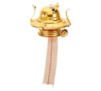 Mikikit Brûleur Métal pour Lampe à Huile Vintage Régulateur de Mèche Ajustable de Rechange pour Lampe à Pétrole