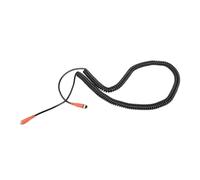 Mikikit Câble D'extension Spiralé 8 M 4 Broches pour Caméra de Recul Voiture et Remorque, Câble Vidéo Aéronautique Solide Compatible Bus Camping-Car, Rallonge Électrique Anti-Abrasion