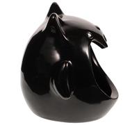 Mikikit Cachette Abri Frais Forme Chauve-Souris en Céramique pour Hamster pour Petits Animaux de Compagnie Pendant Le Repos Jeu, pour Hamsters et Petits Rongeurs