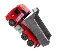 Mikikit Camion à Benne Inertiel avec Lumière et Musique Véhicule pour Garçon Fille Modèle Résistant et Maniable Stimule Imagination et Motricité
