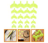 Mikikit Capuchons de Protection pour Hameçons Triples 250 Pièces Couleur Jaune Protège-Hameçons de Pêche Anti-Rayures Renforcé Portable Lot Multi-Tailles 1 à 5 Accessoire pour Pêche