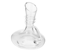 Mikikit Carafe à Décanter Vin Verre Pratique et avec Fond Plat Antidérapant pour Whisky et pour Bar et Maison