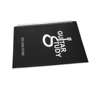 Mikikit Carnet de Musique A4 pour Guitaristes Partitions à Six Lignes Papier Résistant à L’Humidité Format Portable pour Cours de Musique et Notes DIY