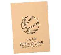Mikikit Carnet De Score De Basket-Ball Tableau De Bord De Basket-Ball Carnet De Notes Carnet De Notes Sportif Portable Outil D'Enregistrement Sportif Gardien De Score De