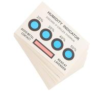 Mikikit Cartes de détection d'humidité 20 pièces à quatre points pour composants électroniques en entrepôt avec indication visuelle réutilisable