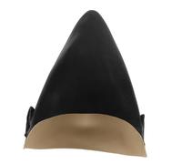 Mikikit Casquette Chauve Noire Pour Cosplay Halloween Et Représentations Théâtrales Latex Flexible Et Réutilisable