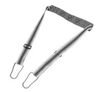 Mikikit Ceinture de Massage Lombaire Électrique Boucle Acier pour Massage Abdominal et Tonification Musculaire Ceinture Vibrante Ajustable pour Entraînement Fitness à Domicile