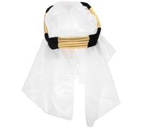 Mikikit Chapeau Arabe de Cosplay pour Adulte en Tissu Confortable et Facile à Porter, Accessoire Décoratif Délicat pour Fête et Festival