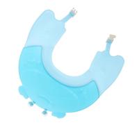 Mikikit Chapeau de Ajustable pour Garçon Fille Garçon Fille Bonnet de Bain Étanche Silicone Protège Yeux et Oreilles Design Crabe Mignon et
