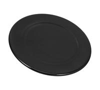 Mikikit Chapeau de Brûleur de Cuisinière à Couvercle de Feu Accessoire de Remplacement Noir Durable pour Cuisinière pour Cuisines et Compactes