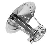 Mikikit Chapeau de Cheminée Extérieur Robuste Protection Pluie Toit Couvre Vent Pratique et Durable Installation Facile