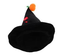 Mikikit Chapeau de Magicien Noir à Large Bord pour Halloween et Carnaval Accessoire Confortable et Réutilisable pour Fêtes Spectacles et Séances Photo à Thème Adultes et Garçon Fille