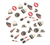 Mikikit Charms Mode High Heel 36 Pendentifs en Alliage Plusieurs styles pour Fabrication de Bijoux Diy Accessoires Beauté pour Création de Bracelets et Colliers