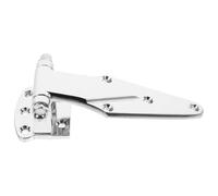 Mikikit Charnière de porte de chambre froide charnières réfrigérateur freezer spare parts Silver