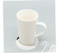 Mikikit Chauffe-Tasse USB Réglable Compact et Réutilisable Plateau Chauffant Étanche pour Café Thé et Boissons Chaudes Bureau et Maison