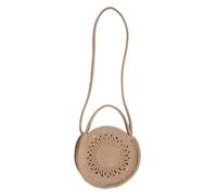 Mikikit Chic Cotton Rope Woven Crossbody Bag For Women Multifunctional Summer Shoulder Purse Clutch Handbag Lightweight Boho Style For Beach Travel Daily Use