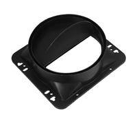 Mikikit Clapet Anti-retour Hotte Aspirante 150 Mm Noir, Résistant Haute Température, Pièce de Rechange la Cuisine Domestique et Professionnelle, Installation Facile,