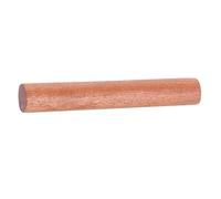 Mikikit Classic Wooden Dough Roller For Pâtisserie And Pizza Baking Natural Solid Wood Non Stick Pastry Roller Comfortable Weight For Dough Biscuit Pancake And Dumpling Preparation