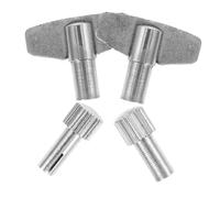 Mikikit Clé de Remontage Horloge Robuste Acier pour Réparation Pendule Mécanique Ancienne Kit pour Horloge à Remontoir Outil Pratique pour Accessoires Montres
