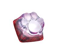 Mikikit Clé Résine Forme De Patte De Chat Décoration Unique pour Clavier Mécanique Design Précis Et Pratique Accessoire Indispensable pour Gamers