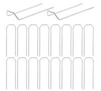 Mikikit Clous de Composition en Métal Argenté 200pcs pour Arrangement Floral, Insertion Facile sans Endommager les Fleurs, pour Design Floral et Artisanat