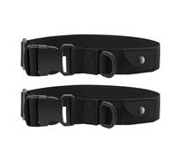 Mikikit Collier pour Chien en Nylon Résistant aux Rayures l'usure, Longueur Réglable Anneau, Pack de 2 Pièces pour Animaux de Compagnie en Extérieur