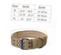 Mikikit Collier pour Chien Nylon Style Réglable avec Boucle Métal pour Petits Moyens Grands Chiens Et Zone Adhésive Arrière