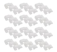 Mikikit Connecteurs Clips de Fixation pour Cages à Lapins et Pigeons 40 Pièces, Boucles Détachables en Plastique Solide, Adaptés pour Systèmes de Verrouillage de Cage et Barrières