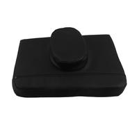 Mikikit Coussin Appui-tête de Massage Noir pour Table de Spa, Mousse Mémoire de Forme Haute Résilience, Oreiller Ergonomique pour Relaxation en Institut et Usage à Domicile, Housse Facile