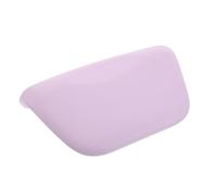 Mikikit Coussin de Bain Antidérapant Mousse PU Douce avec Ventouses Appuie-tête Ergonomique pour Soutien Nuque et Dos Oreiller Confortable pour Spa et Détente