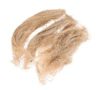 Mikikit Coussin de Nidification Jute Naturel Matériau Respirant et Réutilisable pour Nid Doiseau Accessoire Confortable et Chauffant pour Dhirondelles Balcon et Cages