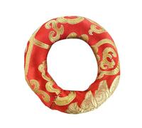 Mikikit Coussin pour Bol Chantant en Coton Pratique et Esthétique, Support Stable pour Bol Sonore Bouddhiste Diamètre 16cm, pour Artistes Couleur Aléatoire