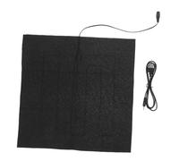 Mikikit Coussinet De Chauffage Animal De Compagnie Animaux De Compagnie Chauffé Accessoires Chaleur Reptile Chiens Gecko à Crête Substrat De Gecko Léopard pour Noir Chiffon