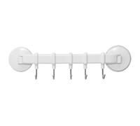 Mikikit Crochet Mural à Ventouse Multifonctionnel pour Rangement de Cuisine et Salle de Bain Pratique pour Optimiser Espace de Stockage Crochets Amovibles