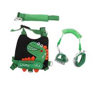Mikikit De Sécurité Pour Garçon Fille Laisse Anti-perte Pour Marche Dragonne Pour Garçon Fille Avec Anneau Attachement Poignet Et Dos Laisse Extensible
