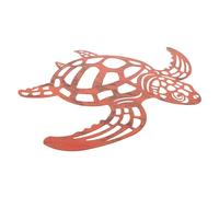 Mikikit Décoration Murale Pendentif Tortue Stylisé Ornement Artisanal Pour Intérieur Et Extérieur