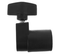 Mikikit Dispositif de Réglage et Verrouillage en Hauteur pour Pupitre de Musique, Pince Feuille en Plastique Noir Portable, pour Musicaux et Salles de Classe