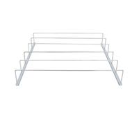 Mikikit Distributeur de Boissons Réfrigérateur Anti-déversement Réglable 40x42 Cm, Organiseur Compartiments pour Canettes, Support Stable et Modulable pour Conservation