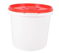 Mikikit Distributeur De Lingettes Pour Bébé Réutilisable En Plastique, Seau à Lingettes Compact Couvercle Rouge, Porte-lingettes De Voyage Pratique, Pour Salle De Bain Et Voiture,