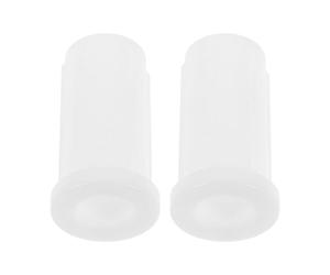 Mikikit Douilles D'adaptation pour Piquet de Support de Siège de Bateau, en Plastique Haute Résistance, Lot de 2, Dimensions 6,5 X 3,5 Cm, Compatibles Embase Pivotante, Accessoire