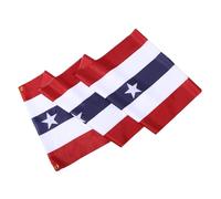 Mikikit Drapeau Indépendant Bannière De Porte Liberté Patriotique Extérieure Décoration Joyeux Jour Fête Usa Porche Jardin Memorial Days